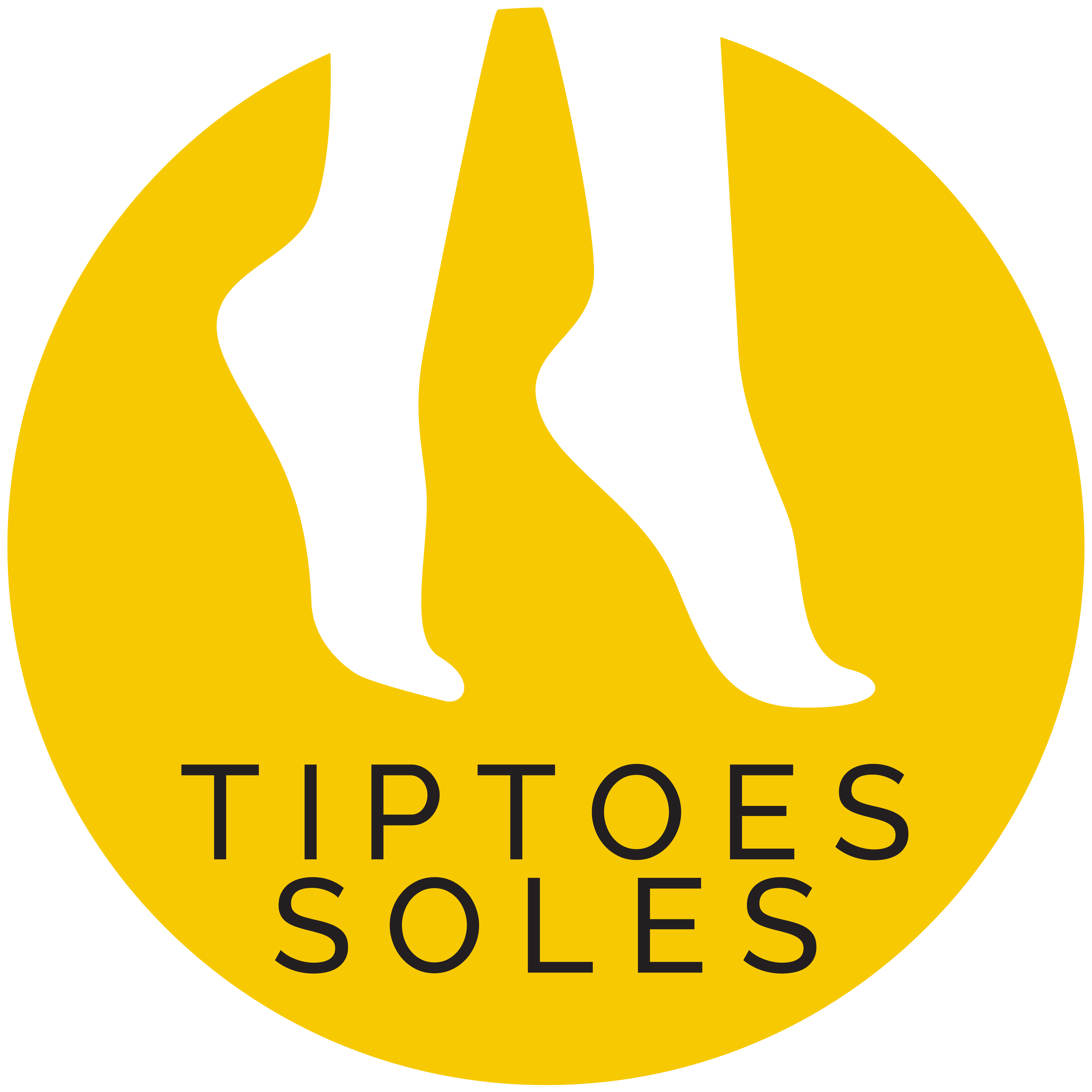 Tiptoes Soles logo